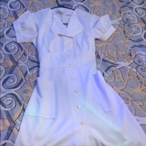 Vintage nurse dress